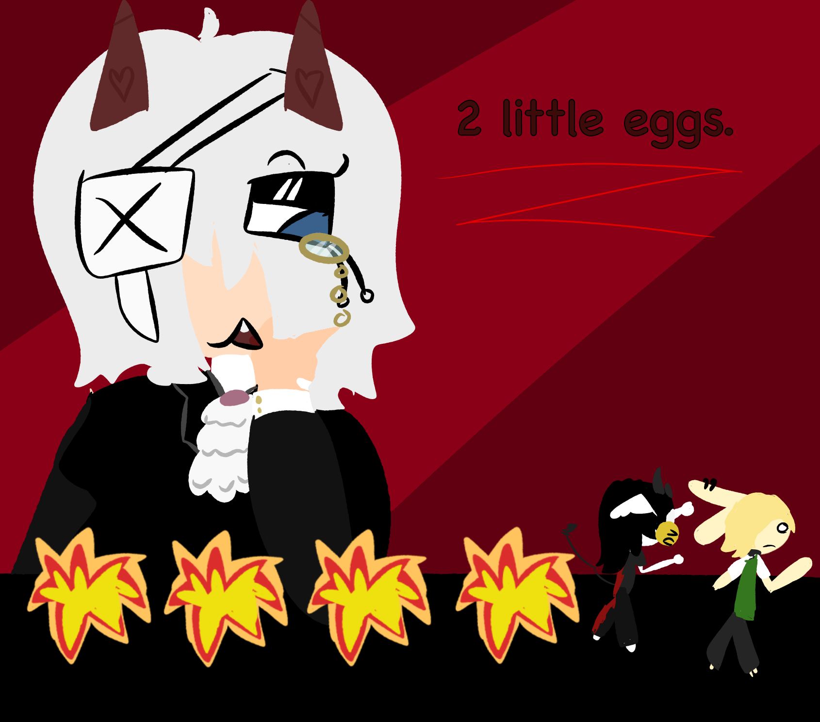 2 little eggs ๑ - ibisPaint