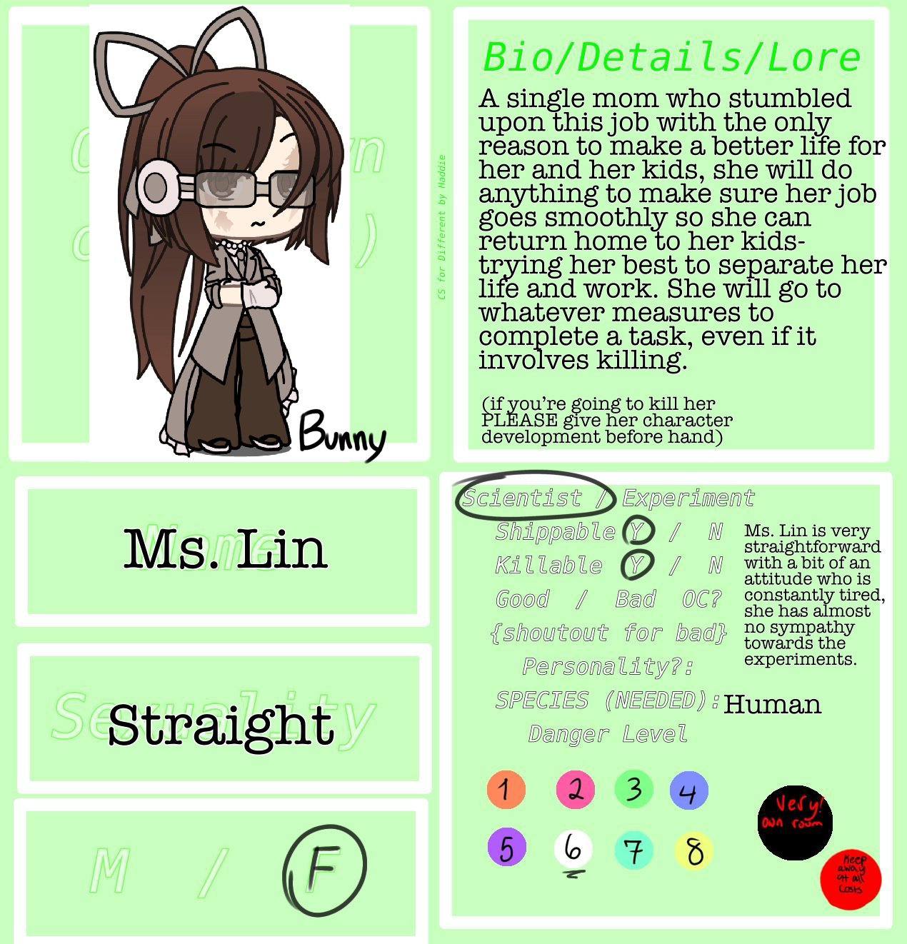 Character sheet!! - ibisPaint