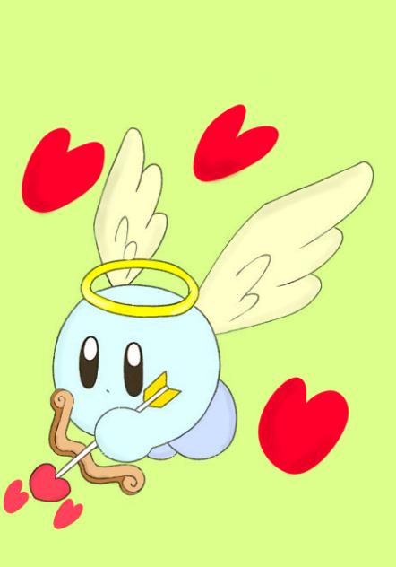 天使カービィ！