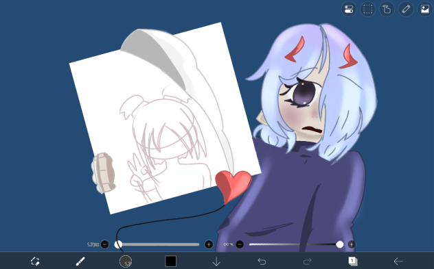 Oh,sorry were you drawing❔
