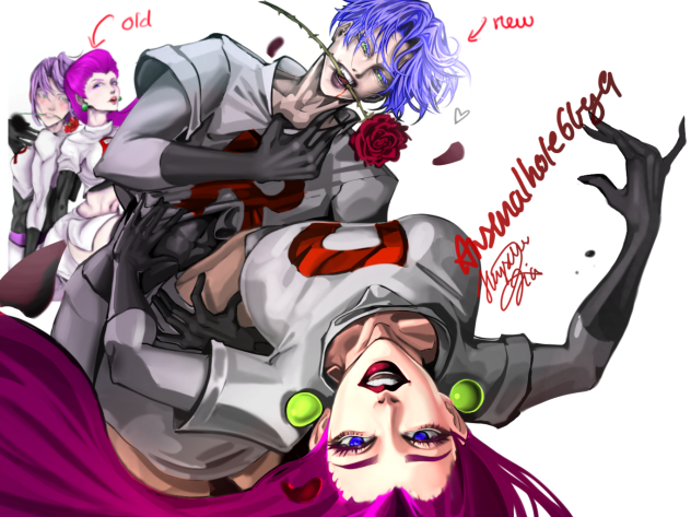 Team rocket is blasting off