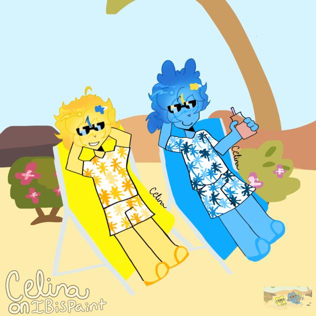 This beach scene idk