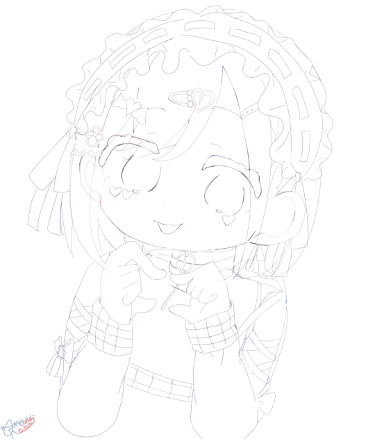 なーんの線画 - ibisPaint