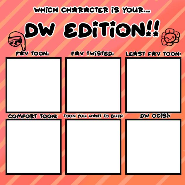 Dandy's world sheet!