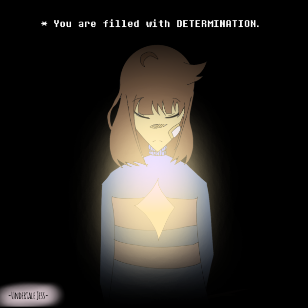 Drawing fallen humans-Determination
