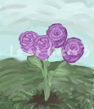 purple rose💜