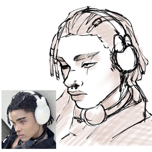 portrait sketch 3