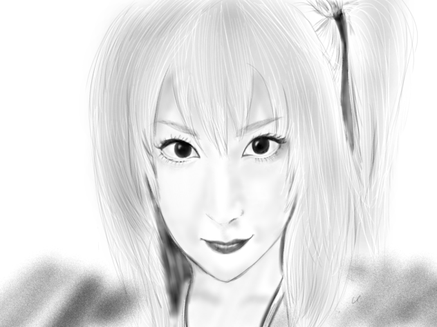 銀魂実写版 菜々緒【来島また子】描いてみたanime drawing