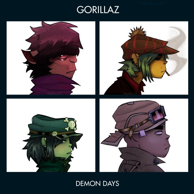 she demoning on my days till i gorillaz