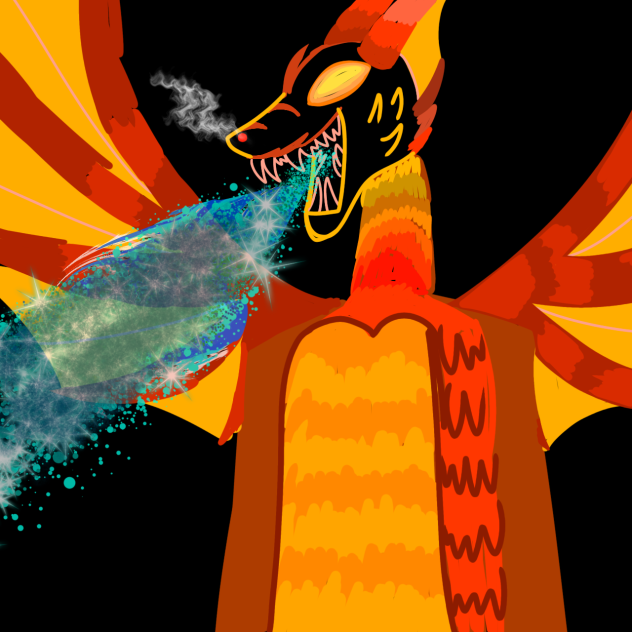 The spirit of the burning flame