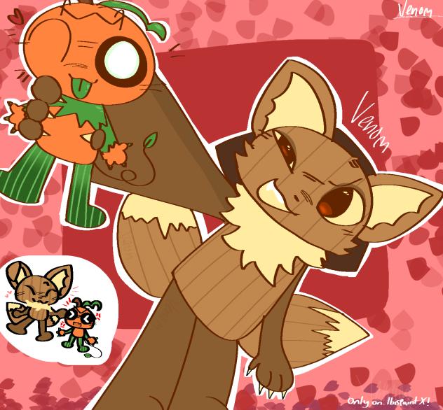 Ember and Gourdy! (Not a ship)