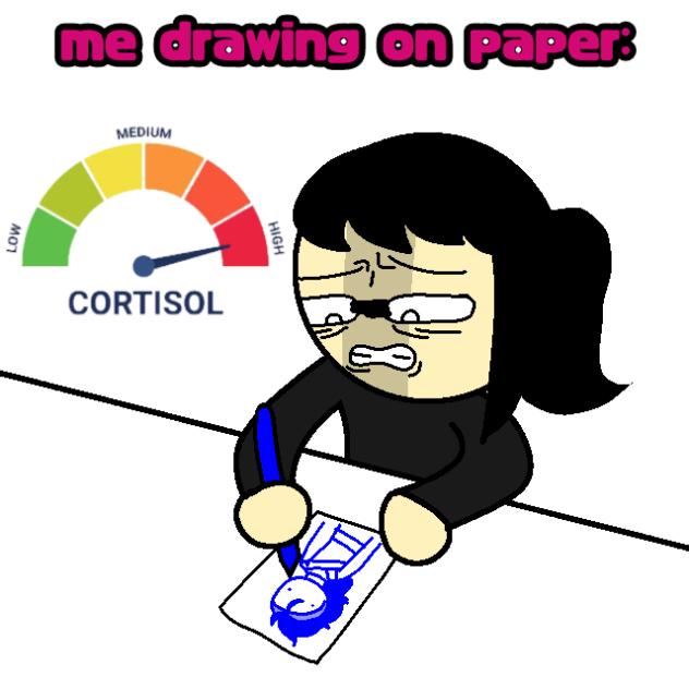 like bro i suck at paper art🖐😭