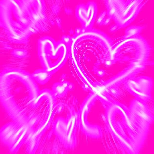 Pink heart Background