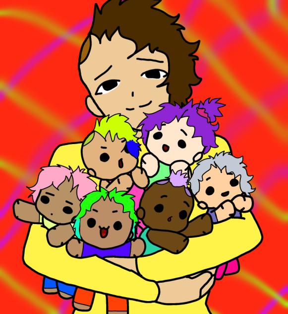 Me and some of my ocs