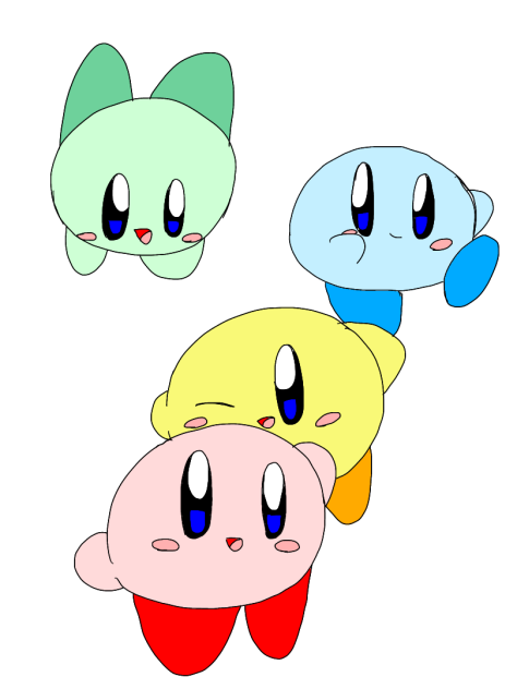 カービィたち