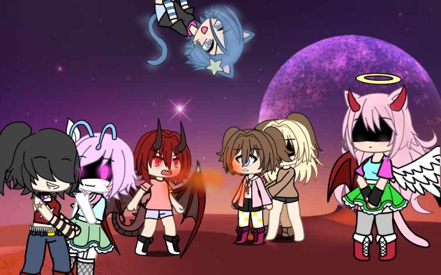 MY OCS IN GACHA YIPPEE 😁