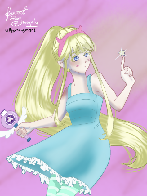 fan art star butterfly 2