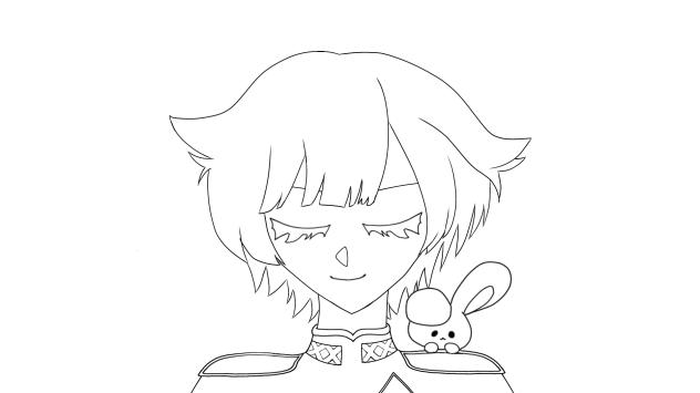 Femme Fatale 線画