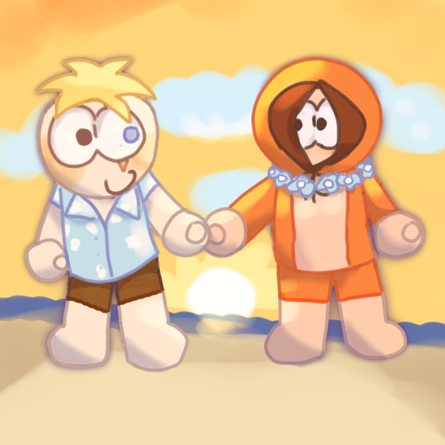 Butters and Kenny in Hawaii!!