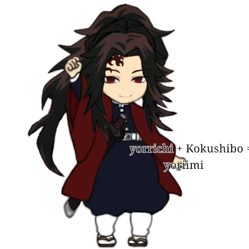 personagem que eu criei de demon slayer!