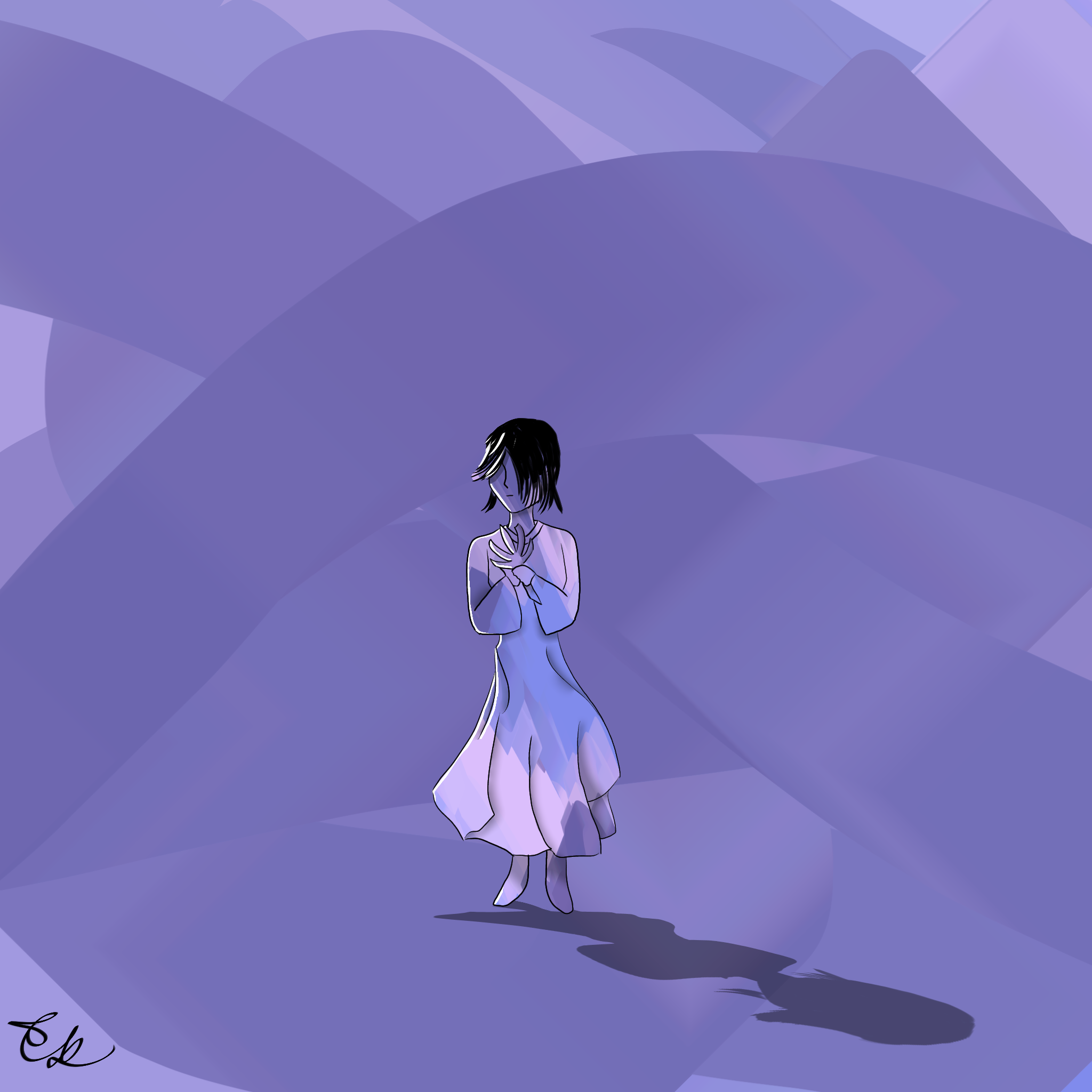 Lonely - ibisPaint