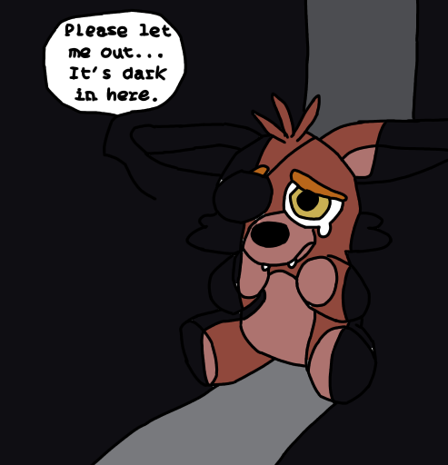 Foxy Plushie Lonely In A Closet
