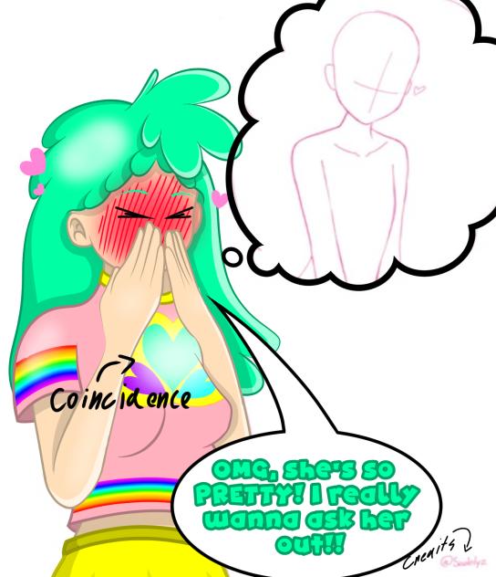 A Lesbian Being a Lesbian