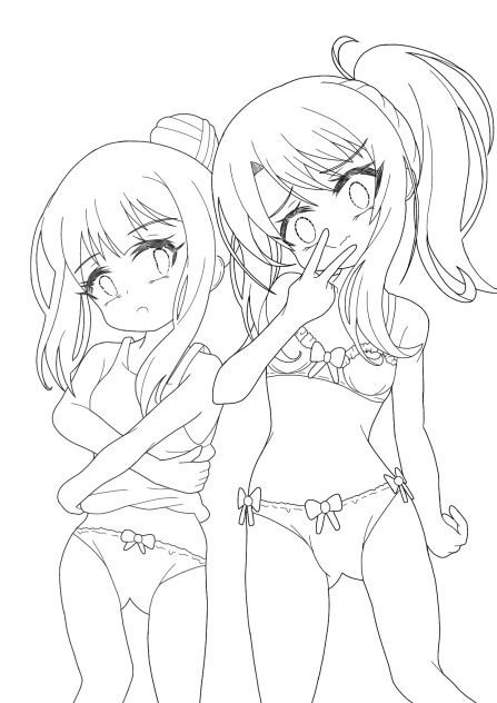 underwear (illya & miyu) 2022.