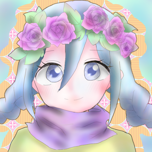 さてら様の線画を塗らせていただきました！
