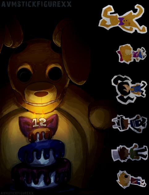 HAPPY 12TH ANNIVERSARY FNAF