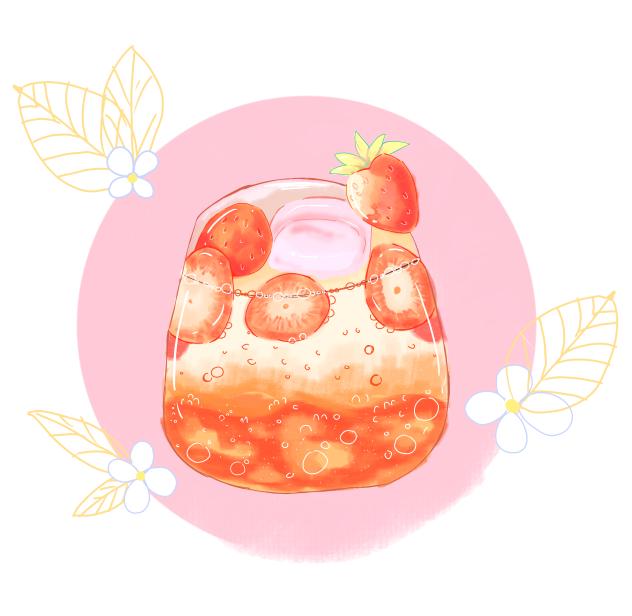 Tropical Strawberry Soda - ibisPaint