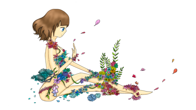 開花