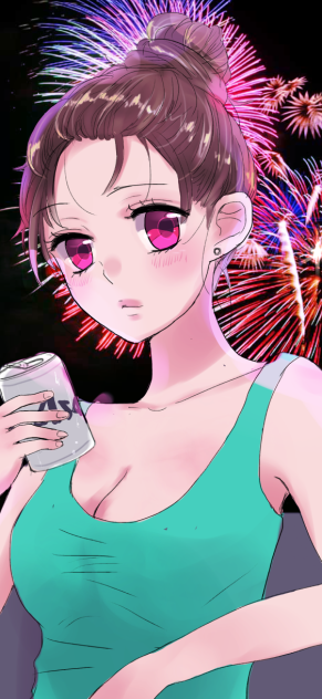 夏花火