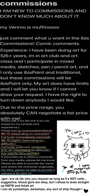 Commission info - ibisPaint
