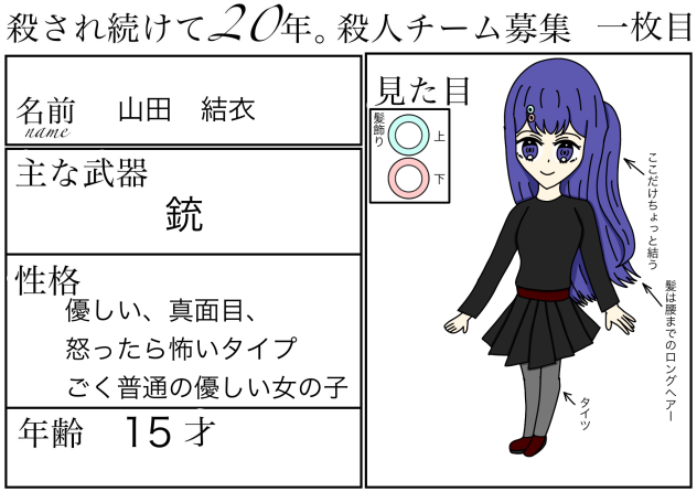 殺され続けて20年。殺人チーム募集①