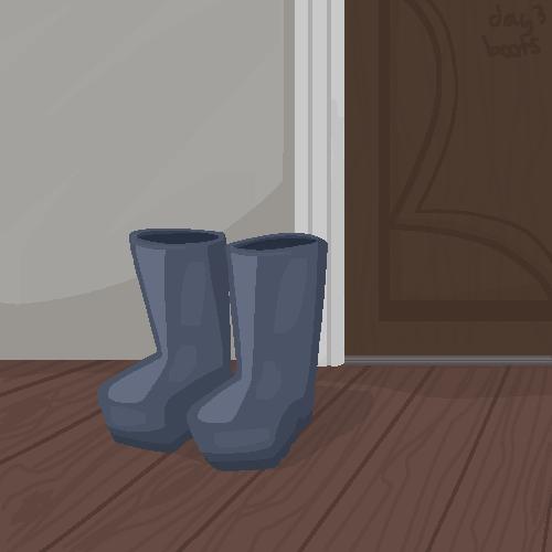 inktober day 3 - boots