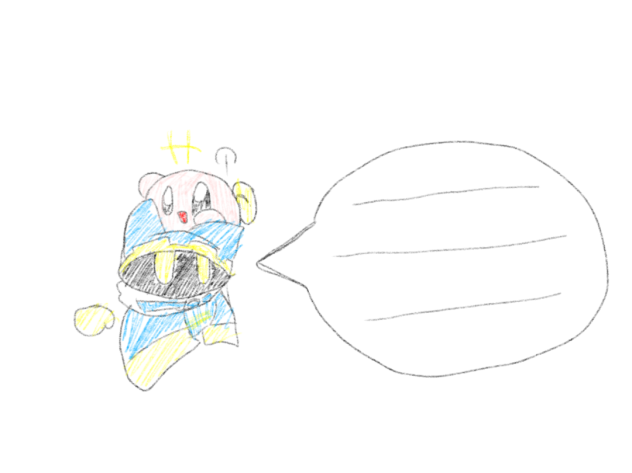 カビマホ(カービィ．マホロア)メッセージカード