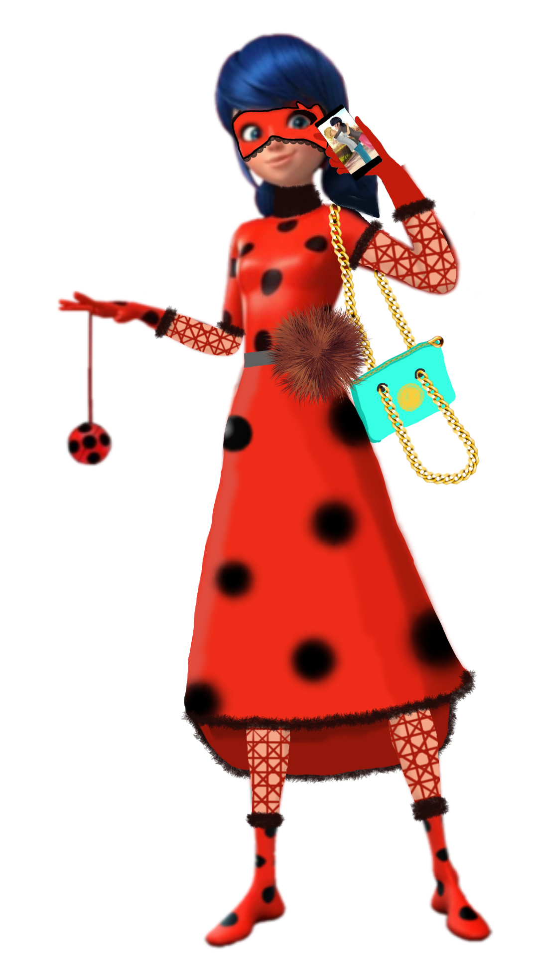 Ladybugs prom dress - ibisPaint