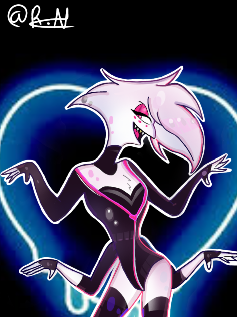 Angel dust Hazbin Hotel