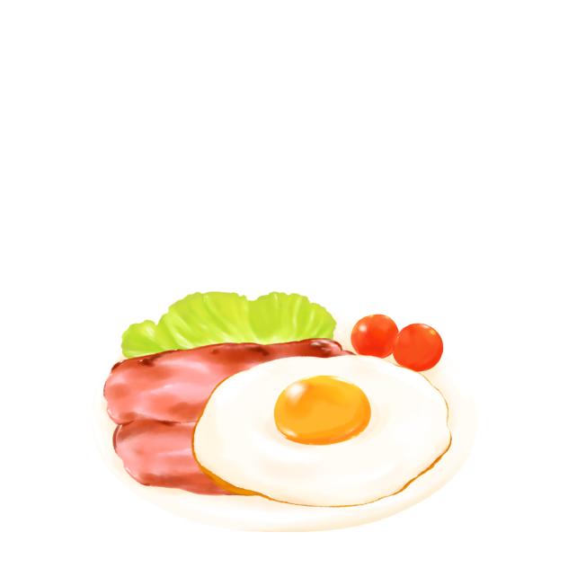 ベーコンエッグ