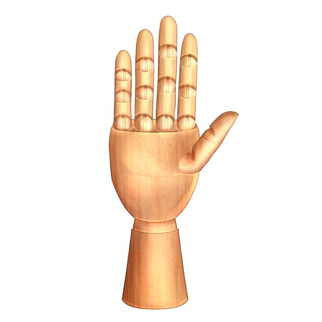Hand manikin