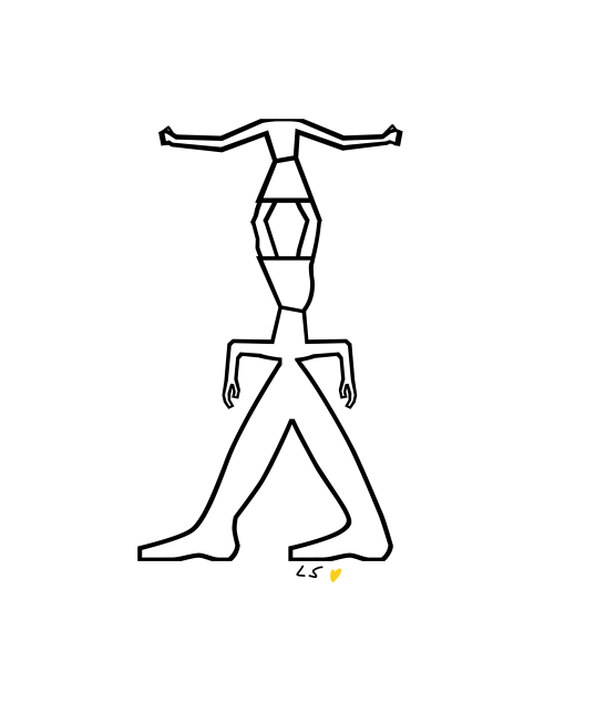 man of a man to legs