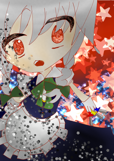 咲夜さんて可愛いよね🖤(◍•ᴗ•◍)🖤