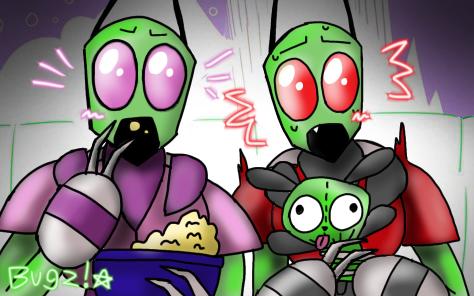 The Tallest at the movies 0v0