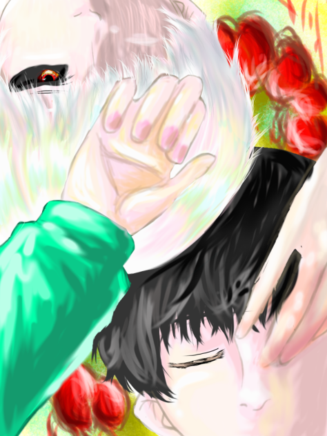 リクエスト白カネキ×クロカネキ