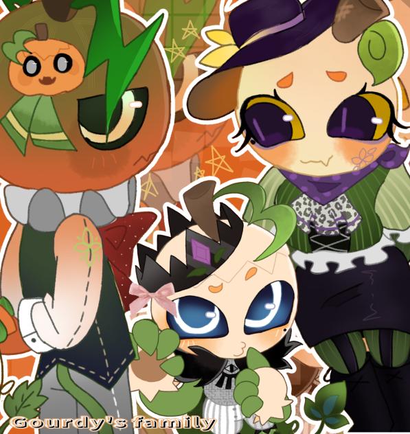 Gourdy parents in my style ✨