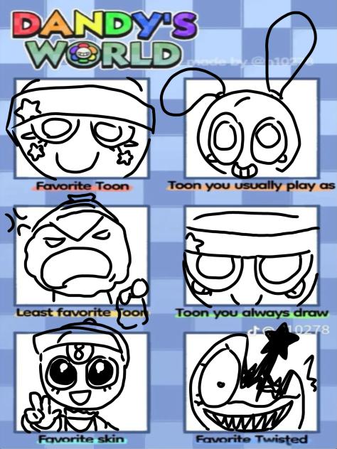 dandys world template