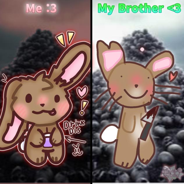 Me & My Lil' Brother Draw Togetha ♡