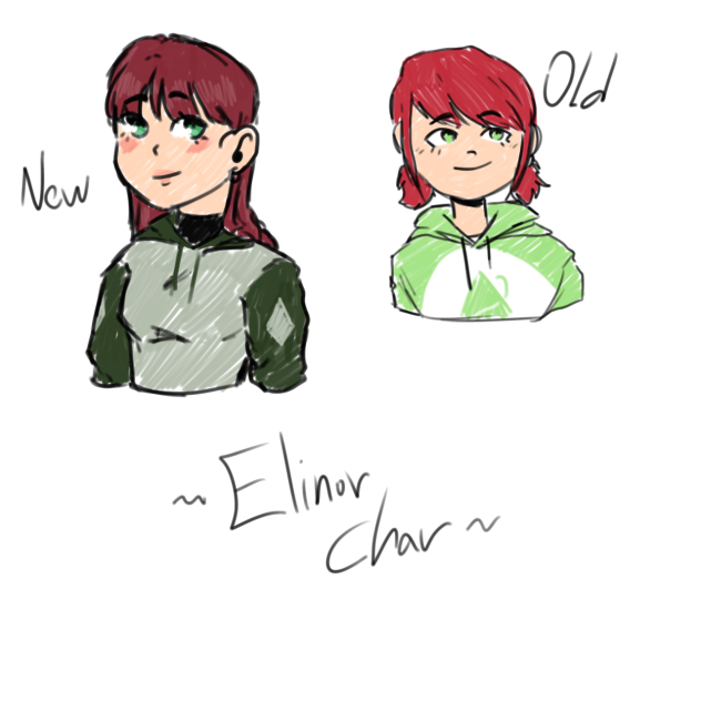 new vs old oc - ibisPaint