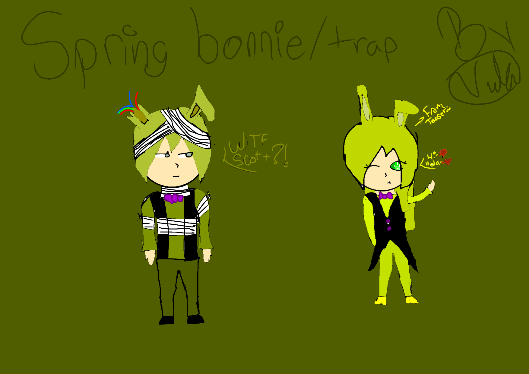 spring -trap spring bonnie (from teaser) - ibisPaint